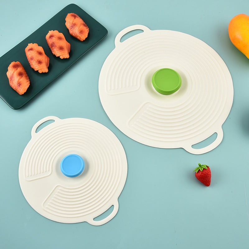 Casual Style Silicone Fresh-Keeping Lid, Sealed Bowl Lid, Meal Lid, Basin Lid, Plate Lid, Microwave Oven Splash-Proof Lid - Image 3